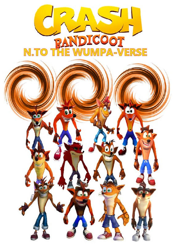 Crash Bandicoot N.to the Wumpa-verse by MrDimensionIncognito on DeviantArt