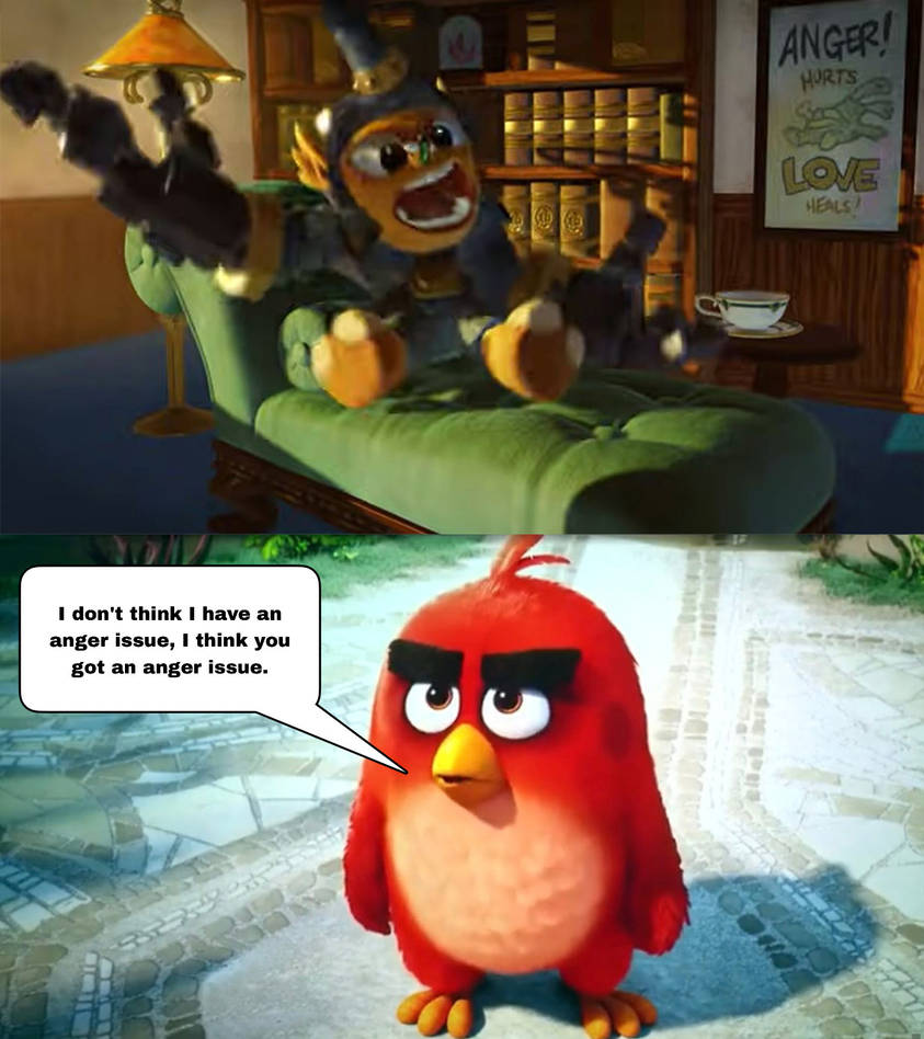 Red thinks Fryno has anger issues by MrDimensionIncognito on DeviantArt