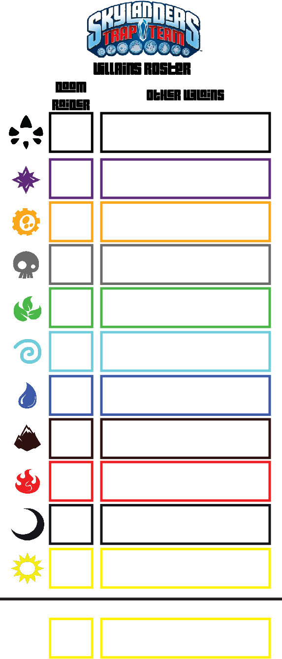 Character Roster Empty STT villains roster blank by MrDimensionIncognito on DeviantArt