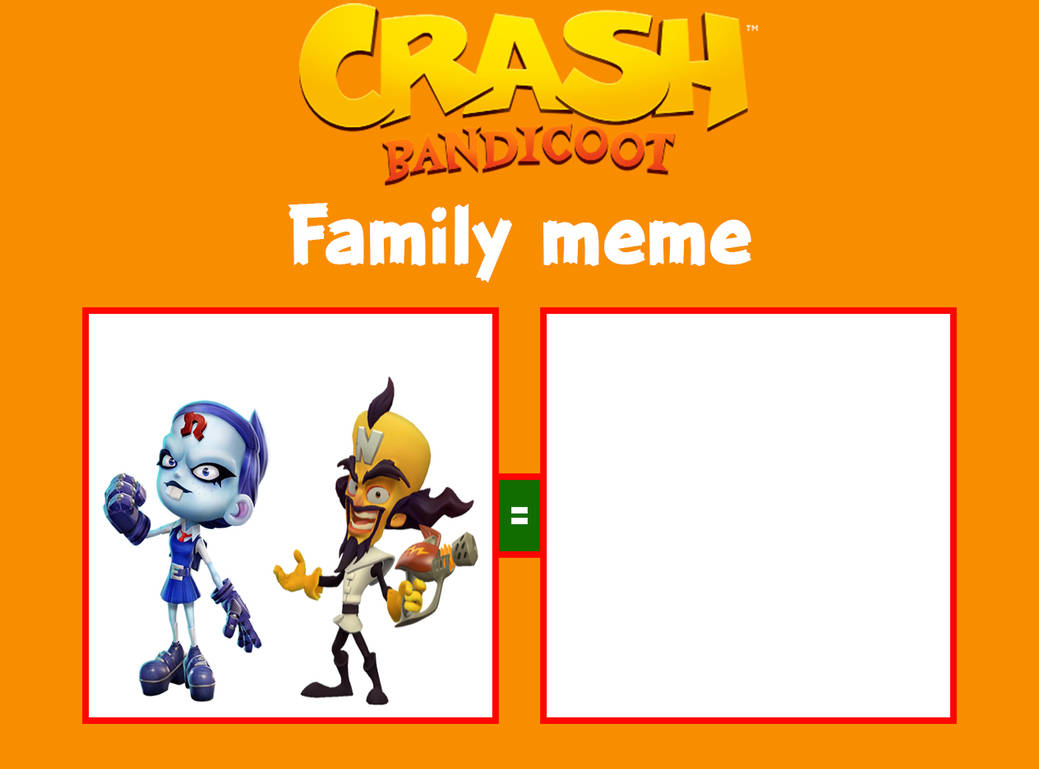 Nina+Dr.Neo Cortex Family meme by MrDimensionIncognito on DeviantArt