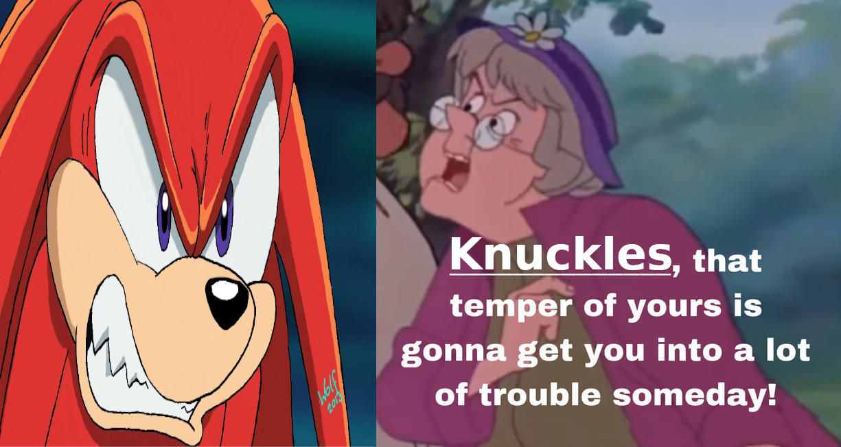 Widow tells Knuckles temper will get who into trou by ...