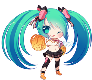 FREE Cheerful Miku Pagedoll