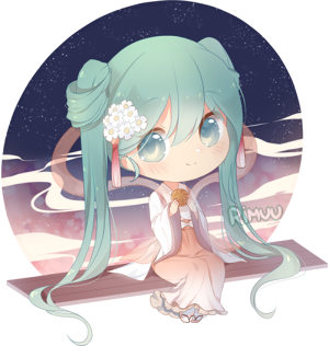 FREE Harvest Moon Miku Pagedoll