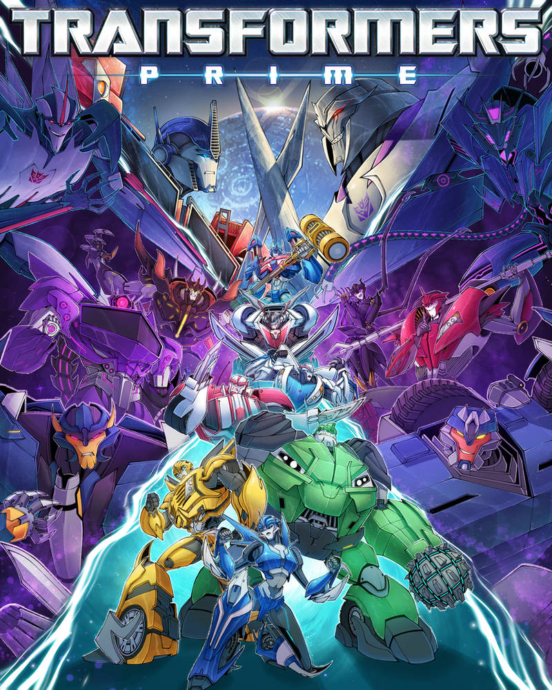 Transformers Prime 15th Anniversary Poster by Neonstrikeee