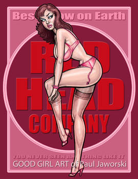 RED HEAD COMPANY 7 PINUP