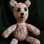 Pastel Tie Dye Teddy Bear