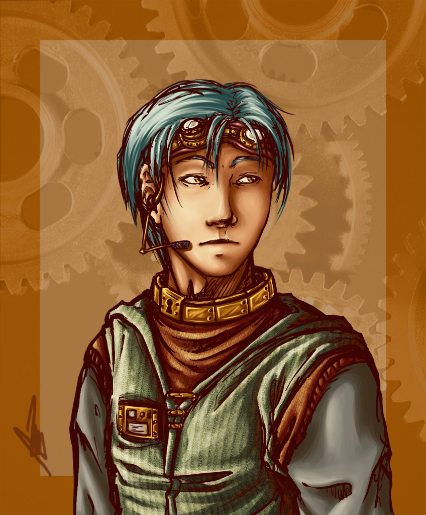 Steampunk portrait