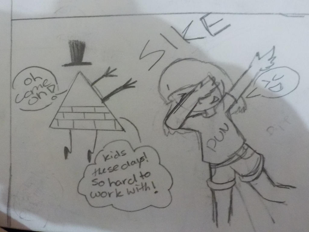 Bill Cipher comic part 4 by drawinglover06 on DeviantArt