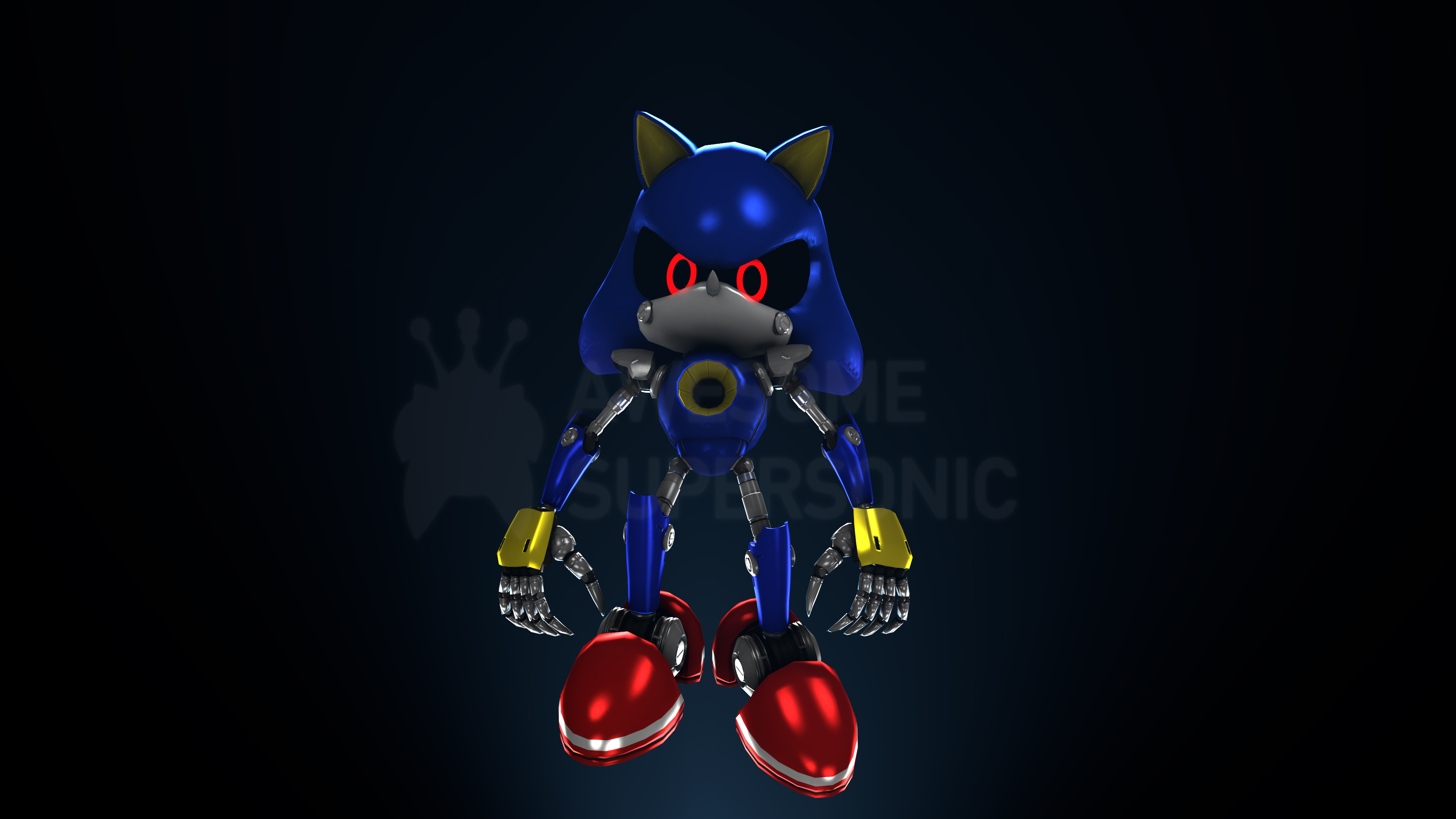 ArtStation - Metal Sonic 4000