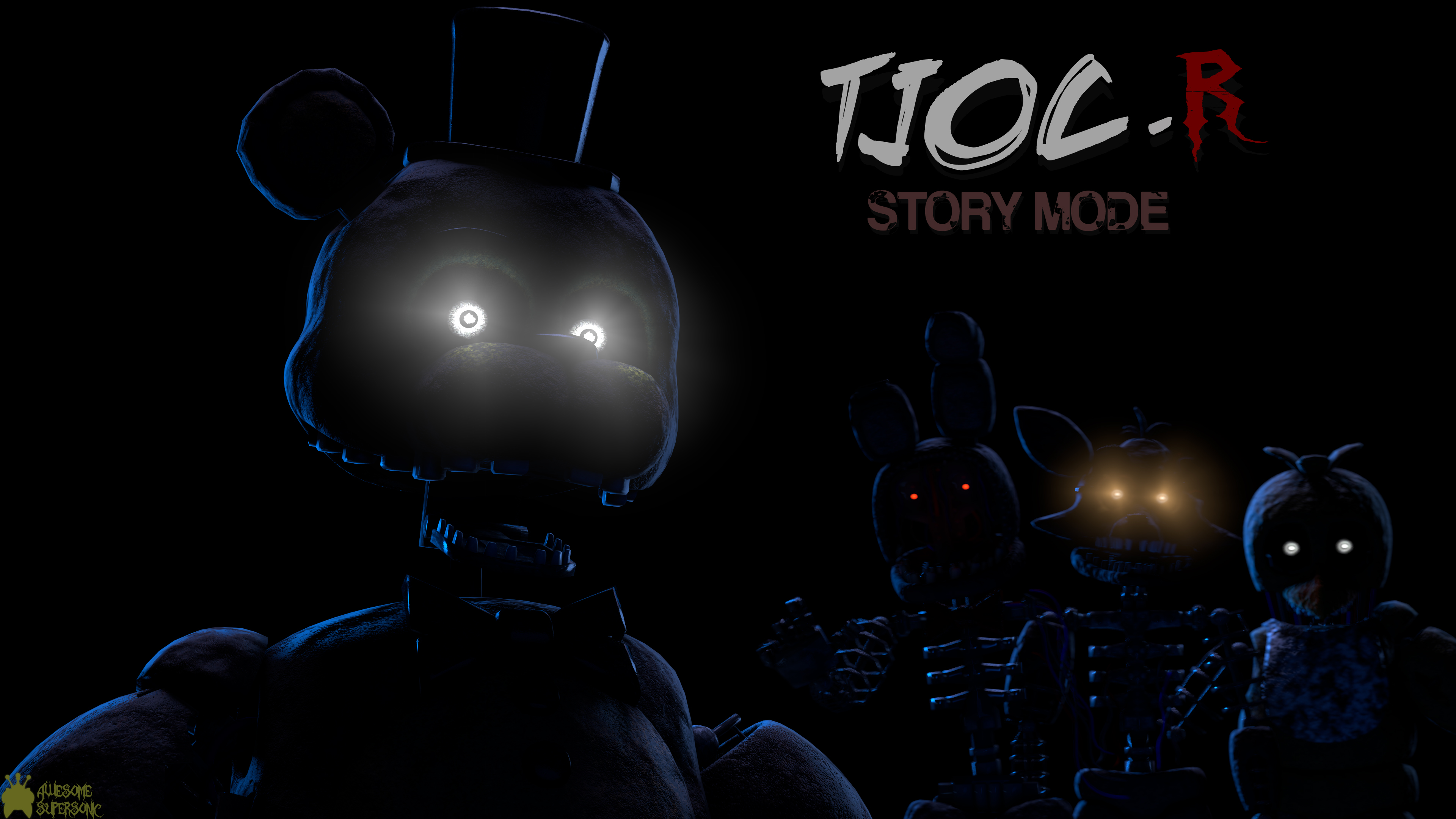 Creation. The joy of creation: Story mode  Fnaf wallpapers, Fnaf freddy  fazbear, Fnaf art