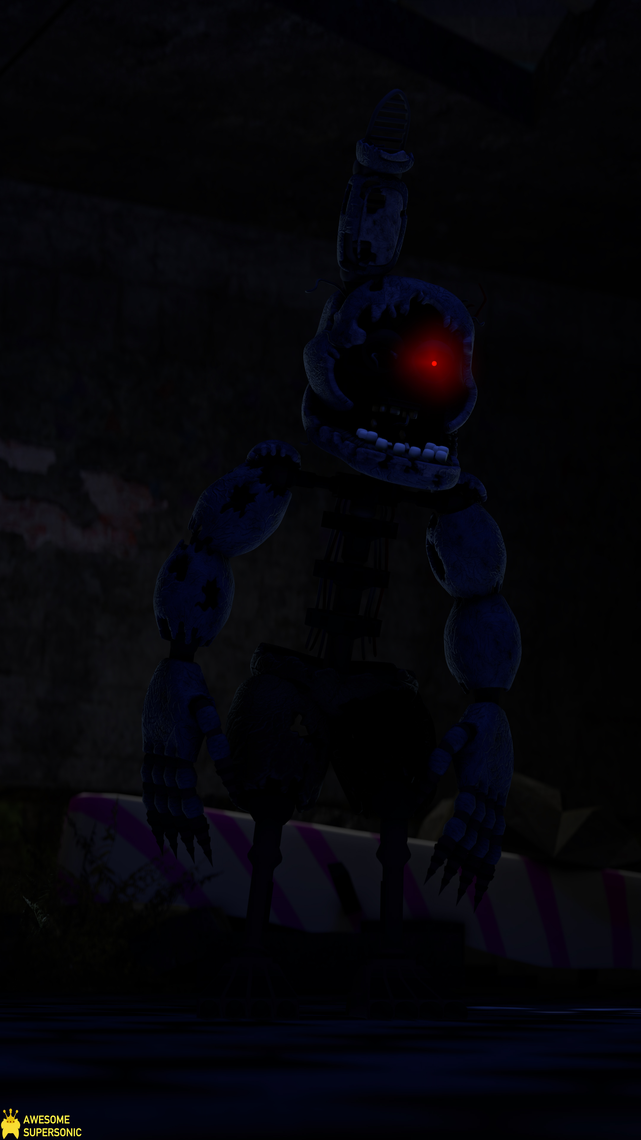 Nightmare Abomination in FNaF 4! by RealZBonnieXD on DeviantArt