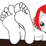 Barefoot Ruby Gloom (RP Allowed)