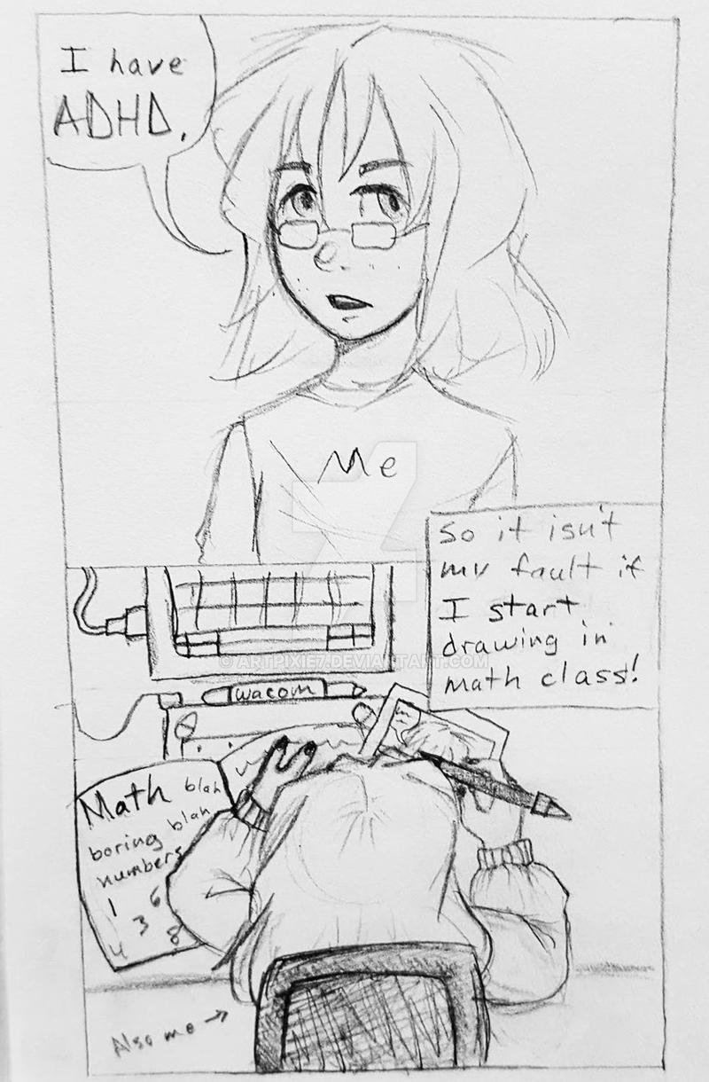 Adhd Deviantart ADHD comic by Artpixie7 on DeviantArt