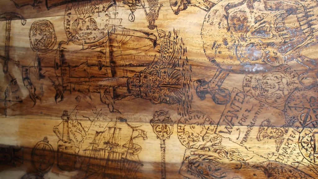 Pyrography Door Coffee Table (2) by dutchartt on DeviantArt