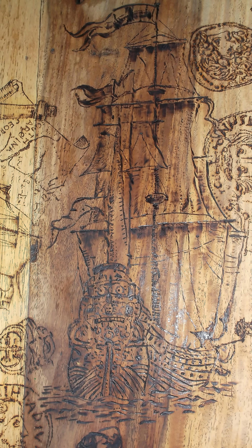 Pyrography Door Coffee Table (20) by dutchartt on DeviantArt