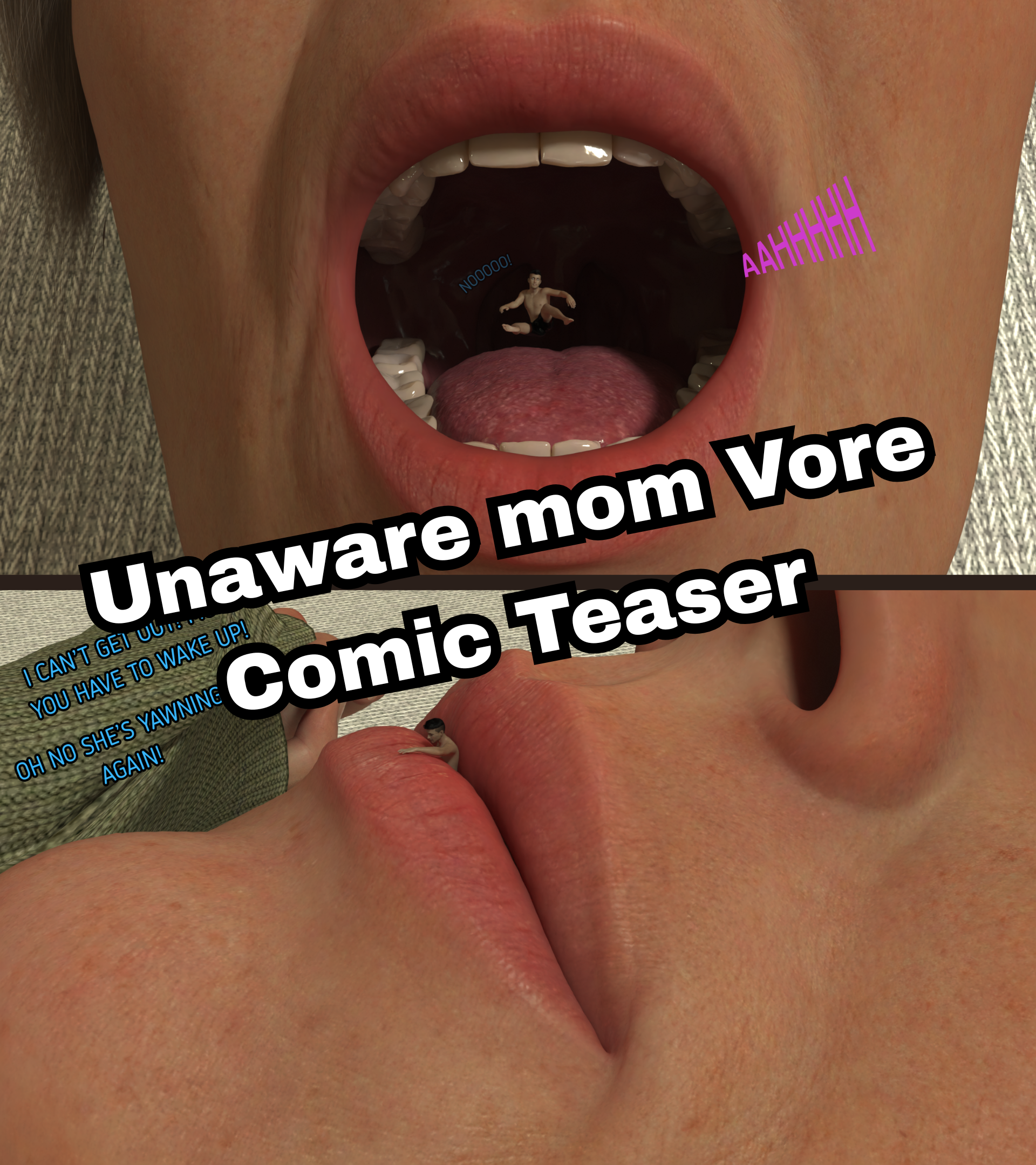 Voremom Unaware Mom Vore - Comic Out Now! by UnderJule on DeviantArt