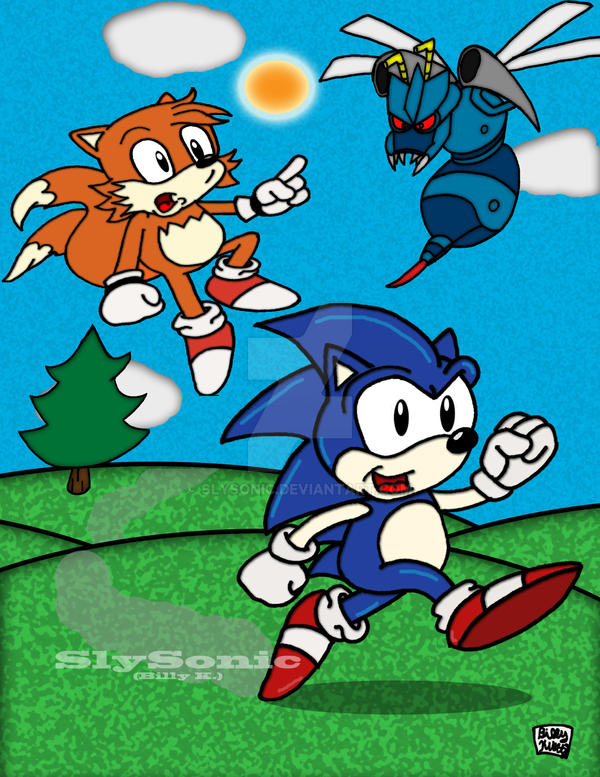 Sonic : Buzzbomber Attack!