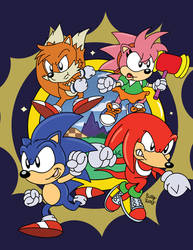 Team Sonic Warps!