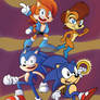 Sonic SatAm 25th Anniversary Collab