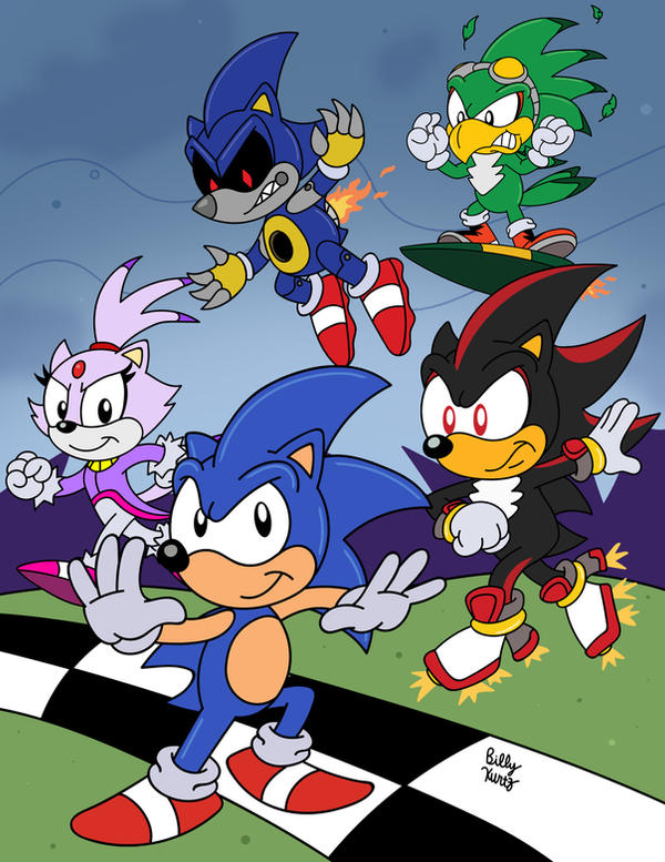 Sonic R Deviantart Adventures of Sonic R by SlySonic on DeviantArt