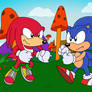 Sonic and Knuckles Mushroom Hill Rumble