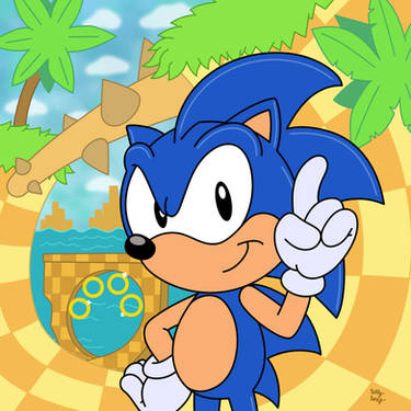 Sonic the Hedgehog (1991) by SolScribbles29 on DeviantArt