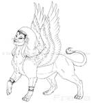 Egyptian Monster: Sphinx by Freha
