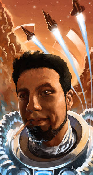 Blue on Orange ID by 5kypainter Blue on Orange ID by 5kypainter