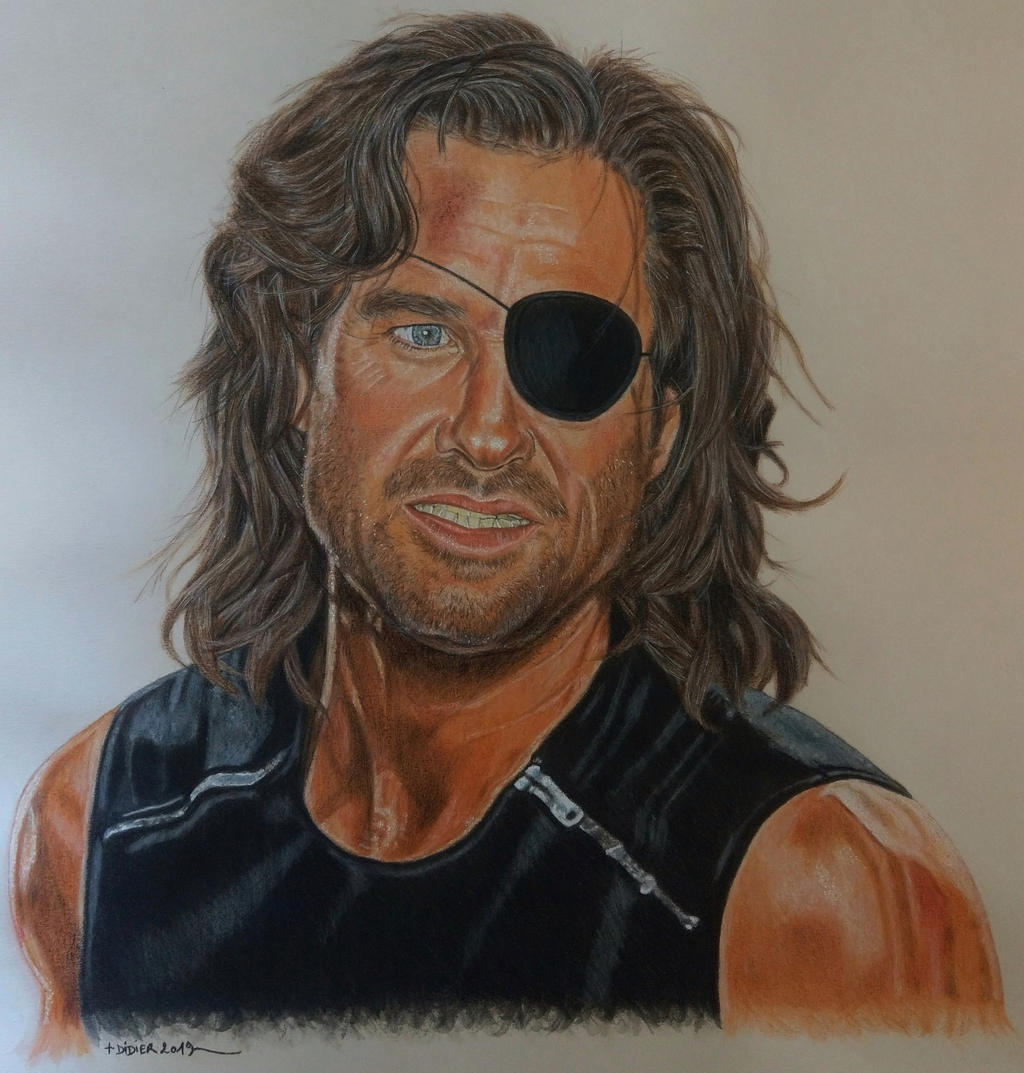 snake plissken kurt russell by