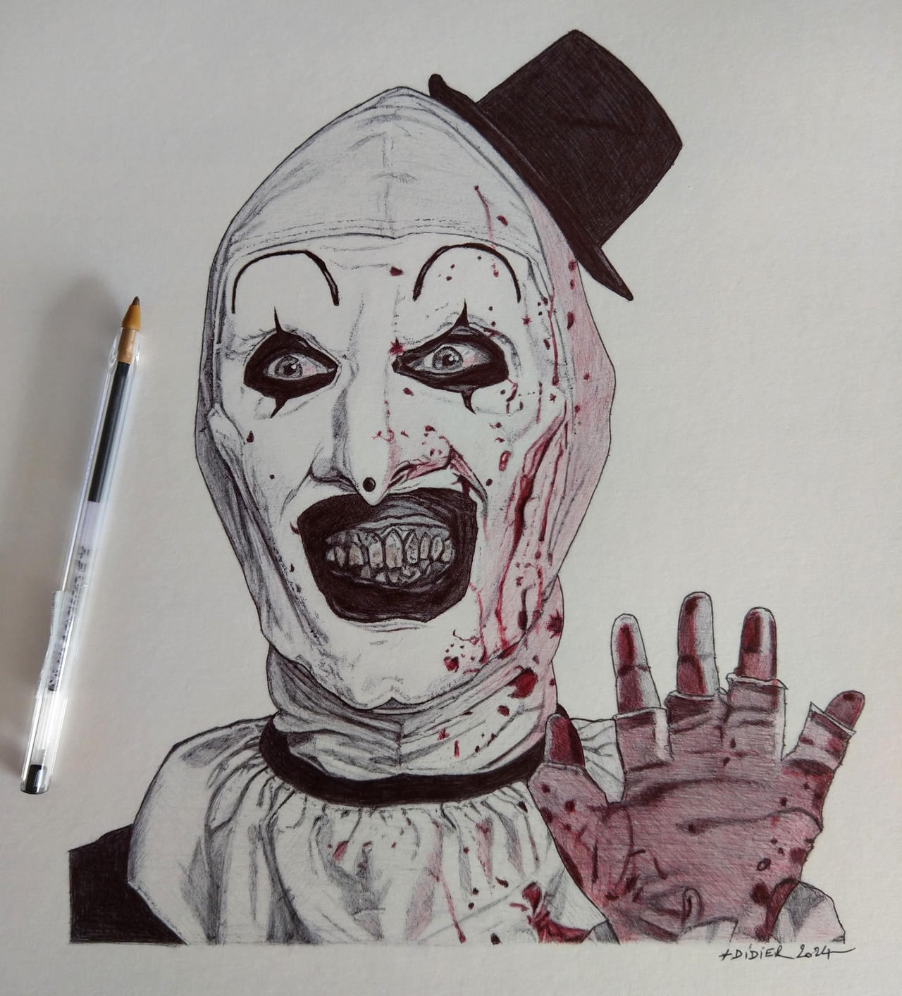 - Terrifier- Art the Clown by didierplouviez on DeviantArt