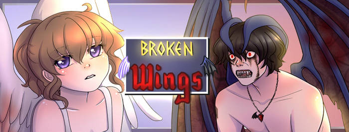 Broken Wings Cover Photo by ChibiStarChan