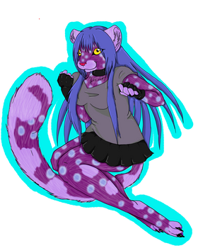 Snowleopard Fursona