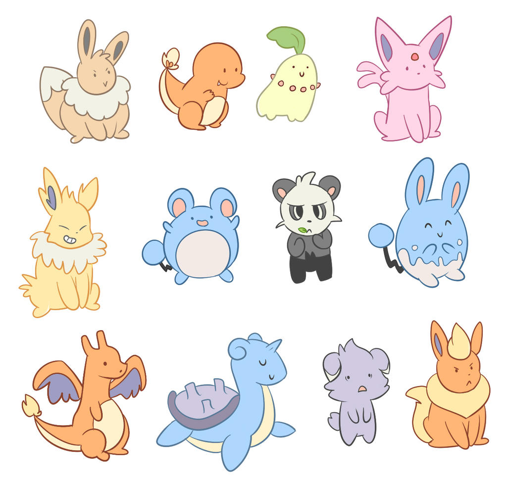 Pokemon doodle dump