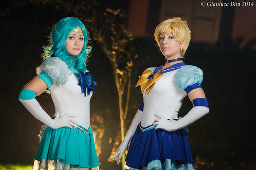 Sailor Uranus and Neptune