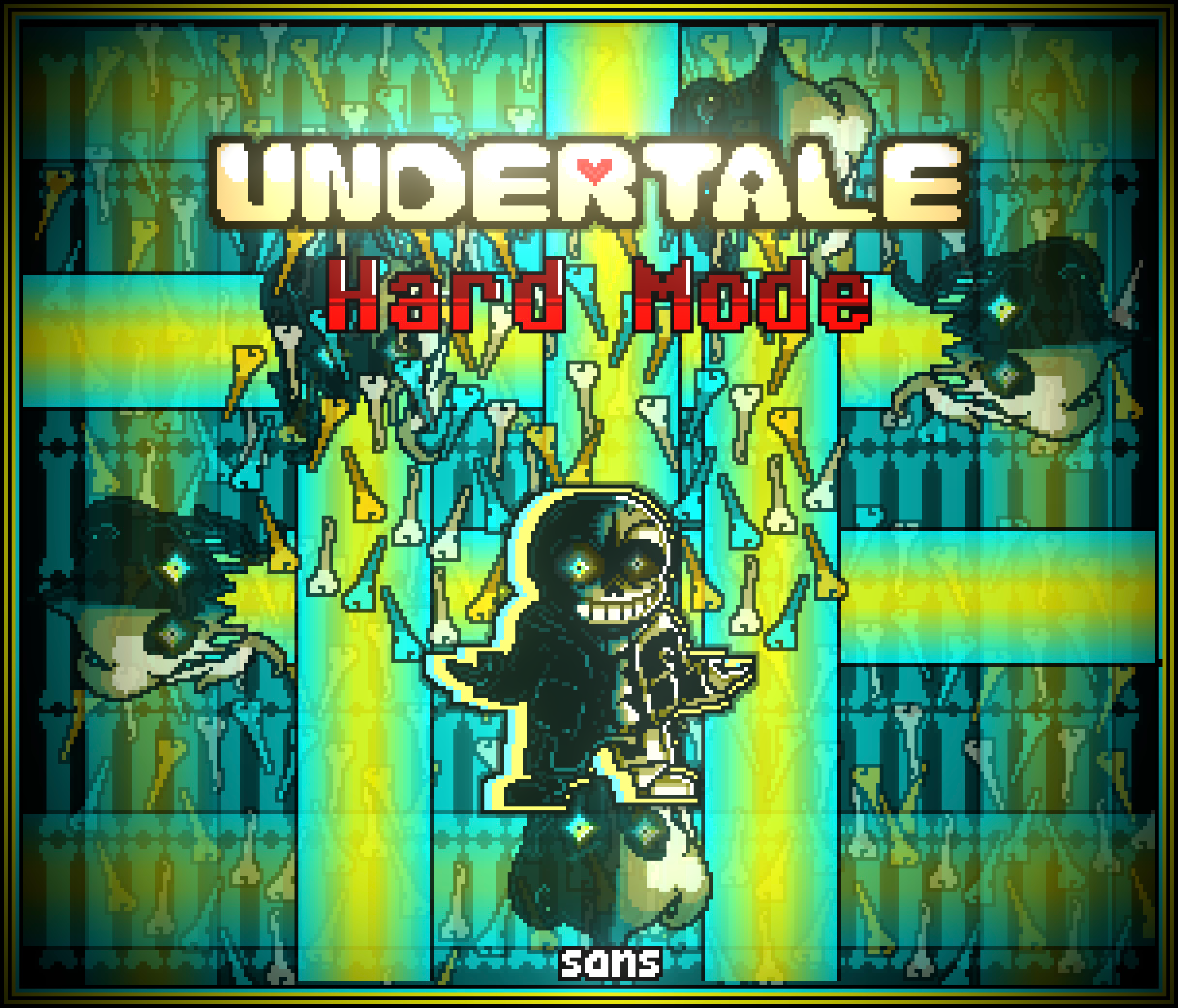 Undertale Hard mode sans by Thdeathbones on DeviantArt