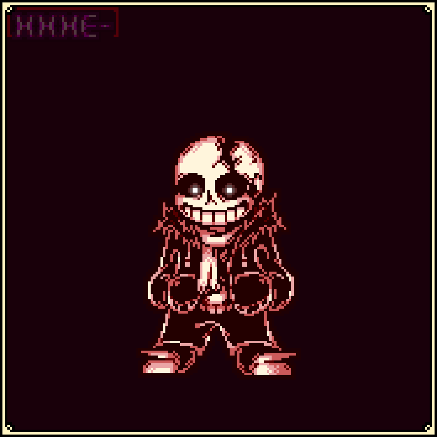 Hard mode sans 2 versions by slw1321 on DeviantArt