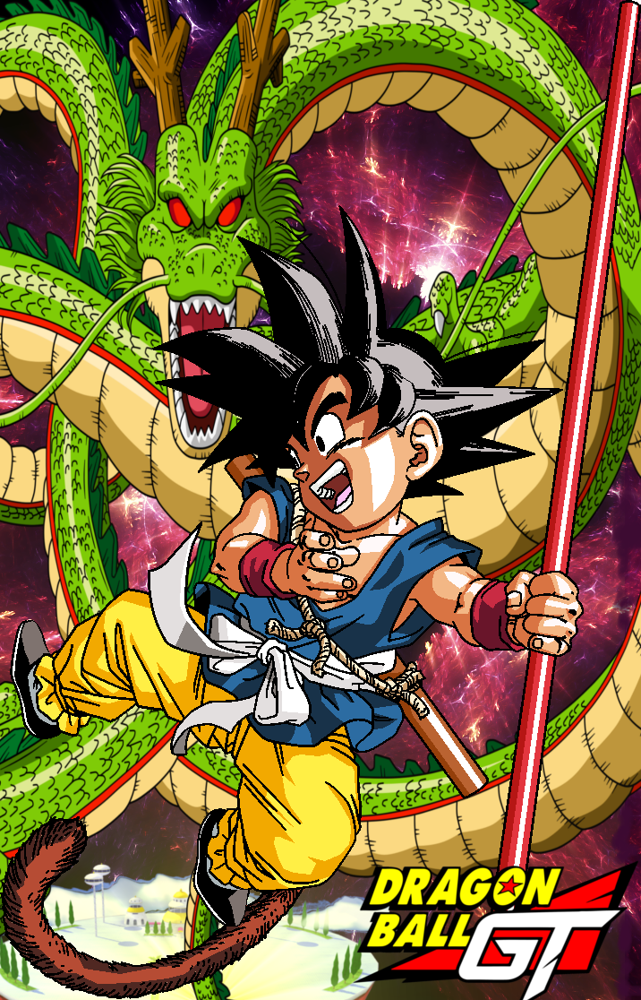 Dragon Ball GT 1st preview by drozdoo on DeviantArt