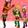 Axel, namine and Roxas xmas