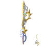 The fragmented light keyblade