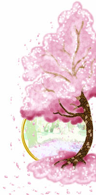 Sakura tree background