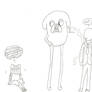 Adventure Time vs. Slender Man