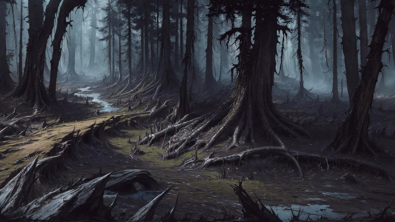 Dark Forest by slimybastard on DeviantArt