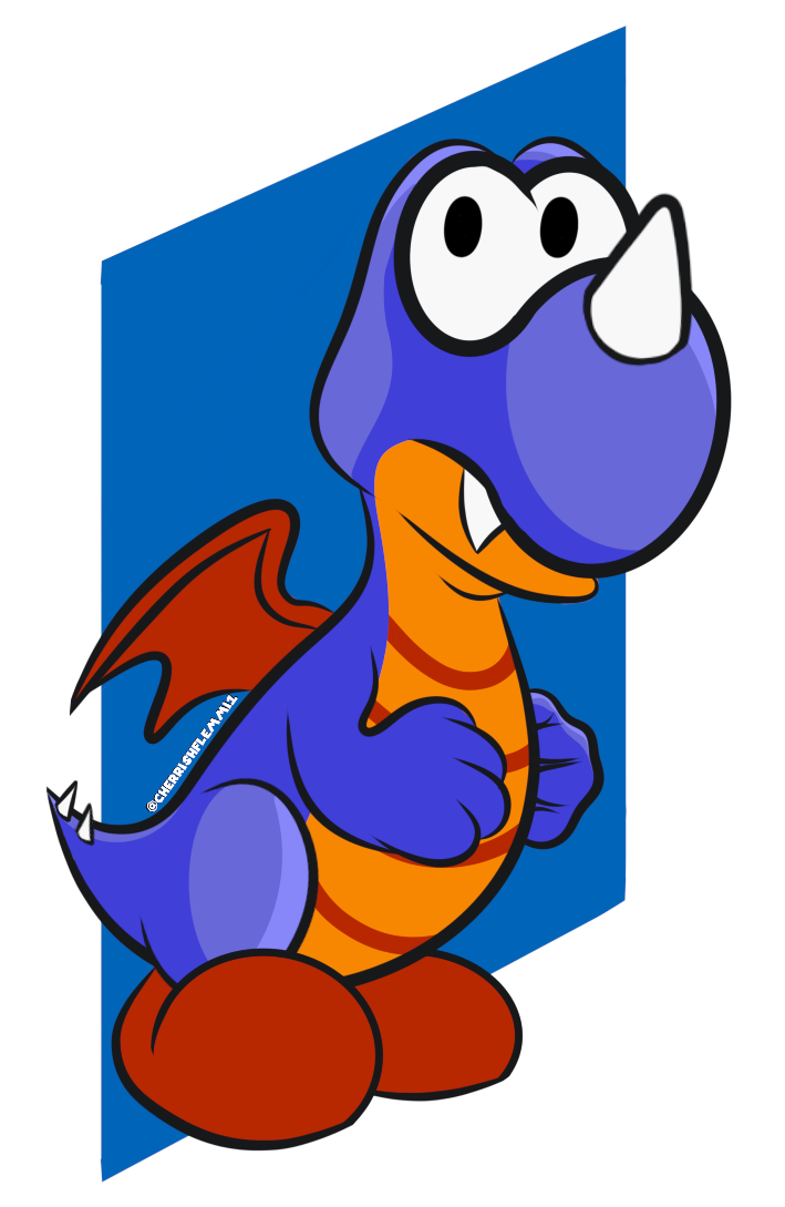 Rex-Super Mario World by Cherrish1225 on DeviantArt