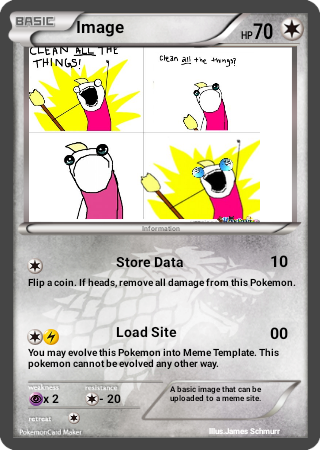 meme pokemon cards maker Npc Card ViciousProxies Pokemon Card 004 Image by