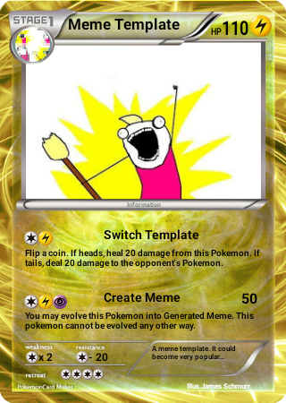 Pokemon Card 005 Meme Template By Supermemerntg2 On Deviantart Pokemon Card 005 Meme Template By Supermemerntg2 On Deviantart