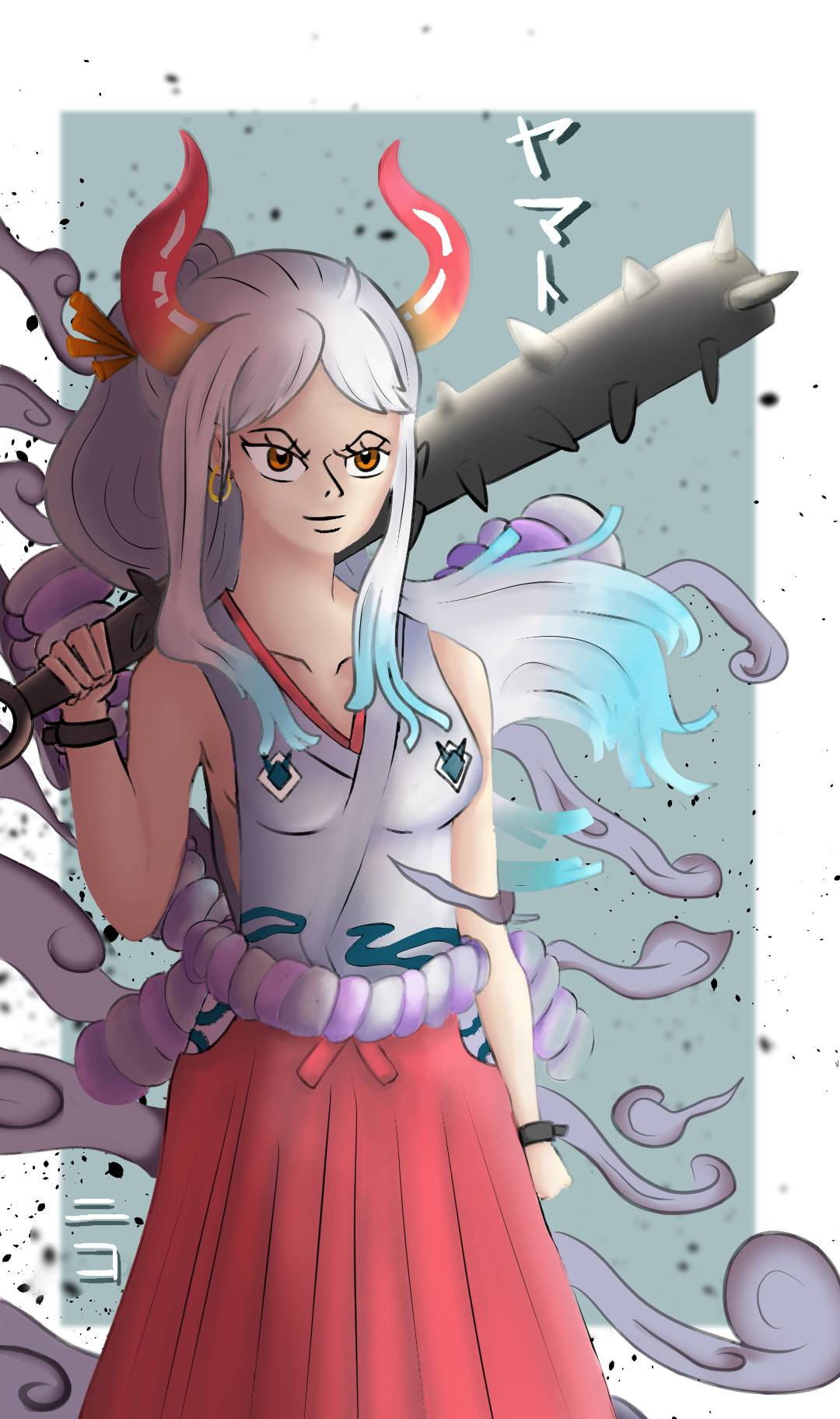 Yamato Fan Art ( One piece ) by Nic0draw on DeviantArt