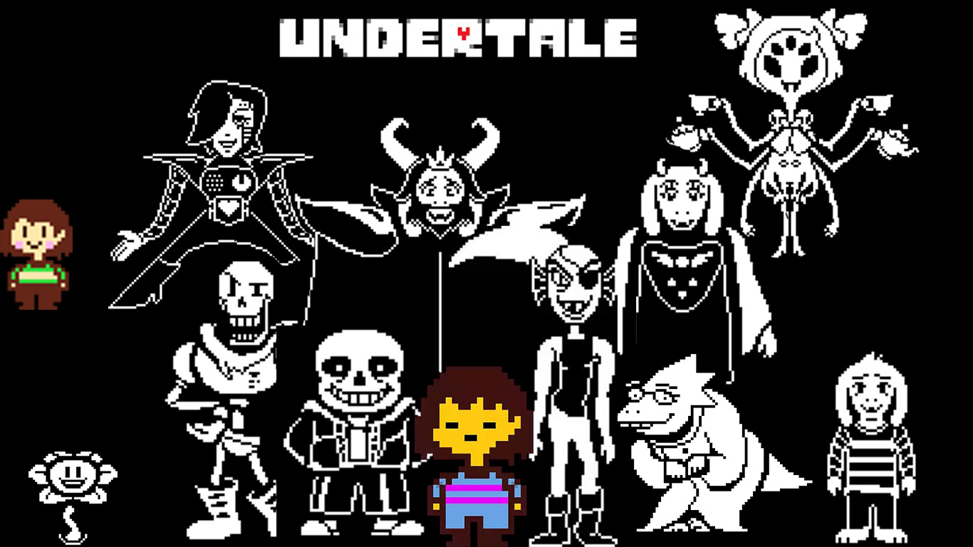 Undertale Characters Wallpaper  Undertale, Character wallpaper, Undertale  art