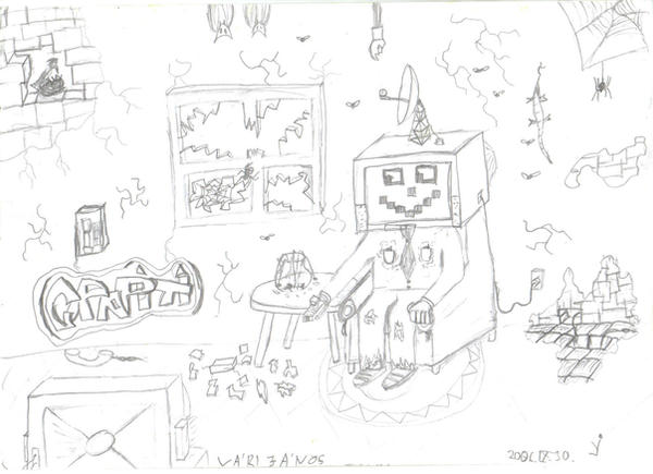 the tv man by varijani on DeviantArt