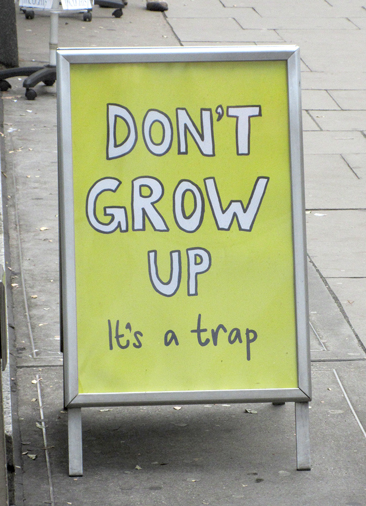 Don't grow up! by HofBondage Don't grow up! by HofBondage