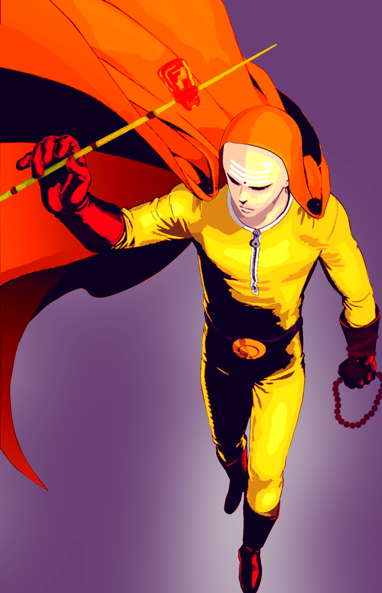 Saitama as Sri Adi Shankara by phshivam on DeviantArt Saitama as Sri Adi Shankara by phshivam on DeviantArt